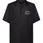 Camicia bowling con logo AMSTBW1018 001 AMIRI 