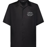 Camicia bowling con logo AMSTBW1018 001 AMIRI 