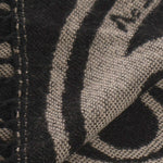 Sciarpa caroline jacquard 73SP8FT03 CAROLINENATURALE/NERO V° 73 