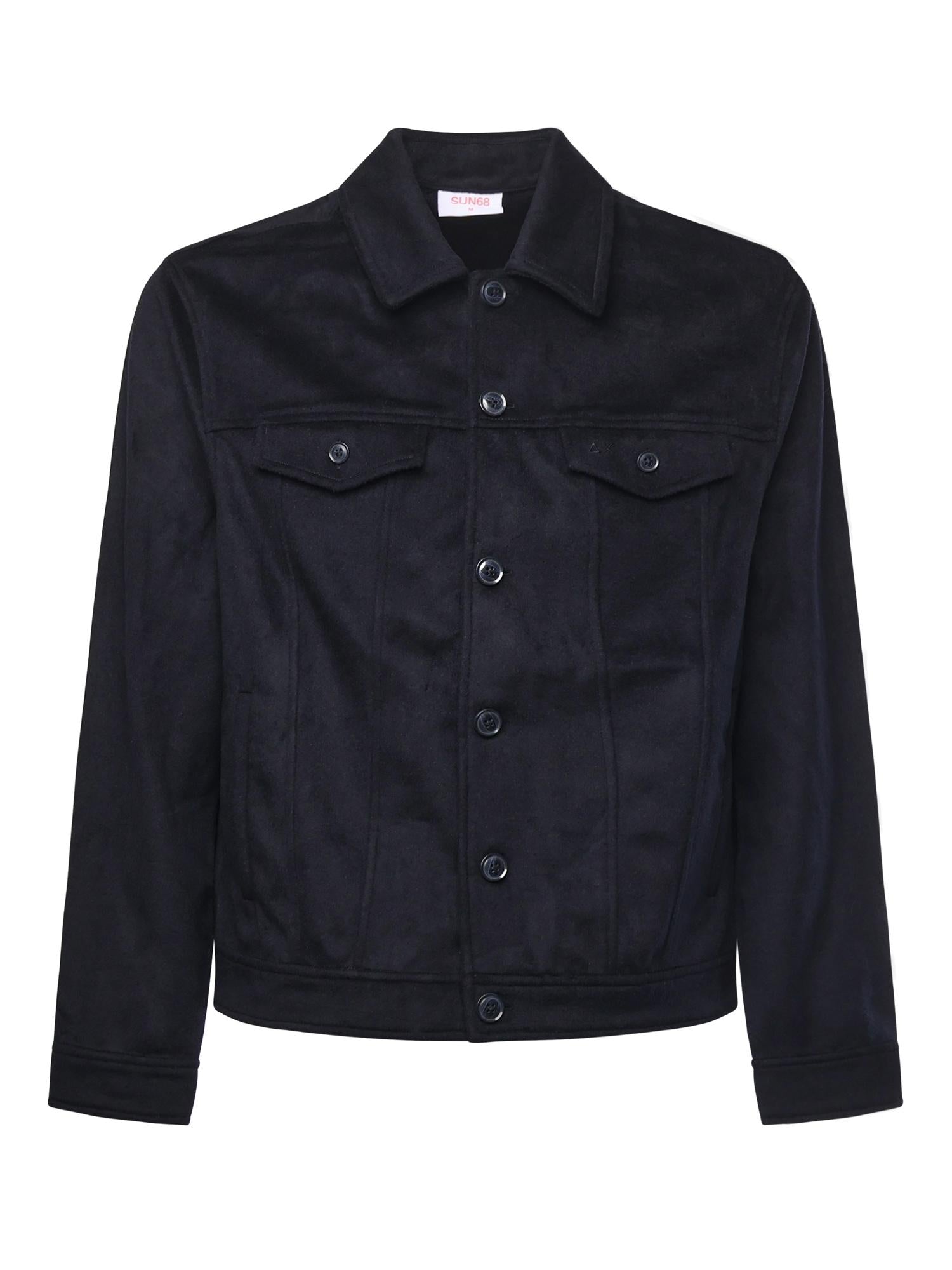 Giacca overshirt in panno di lana S45110 07 SUN 68 