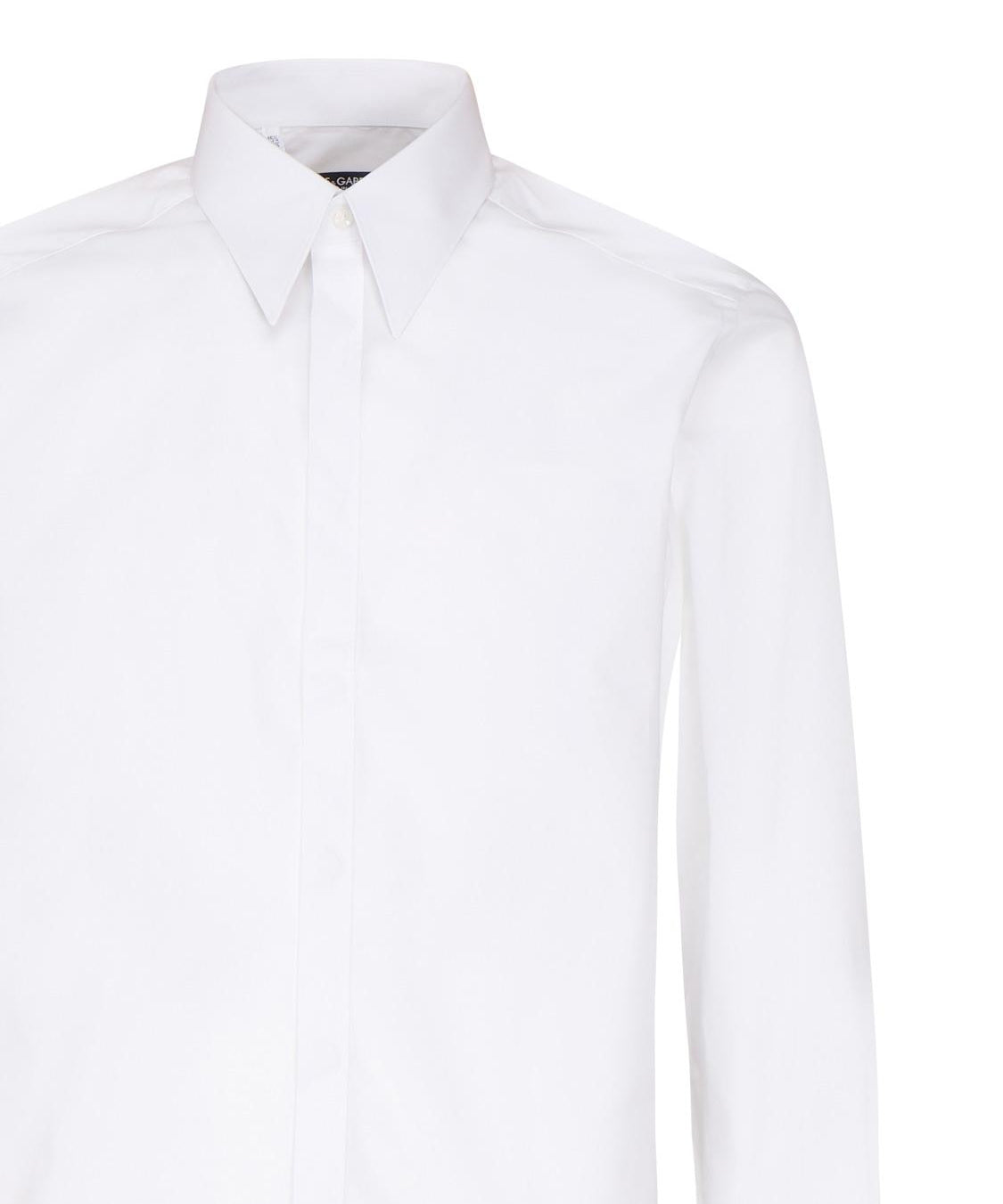 Camicia in cotone vestibilità Martini<BR/> G5JL8T GG865W0800 DOLCE & GABBANA 
