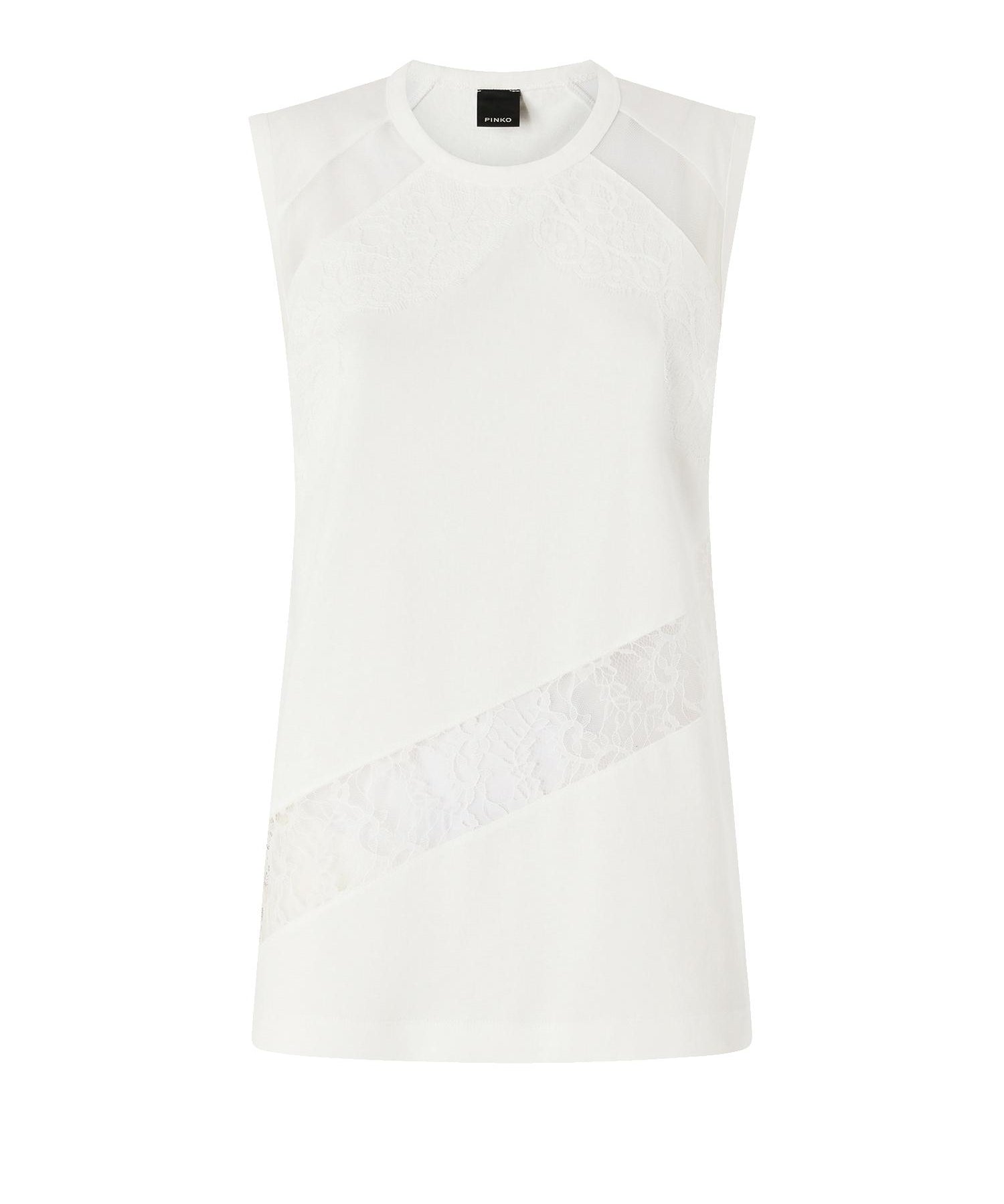 Top con dettagli in pizzo 106291 A335Z05 PINKO 