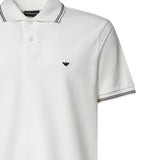 Polo in cotone con logo AF23090 EM004607U0003 EMPORIO ARMANI 