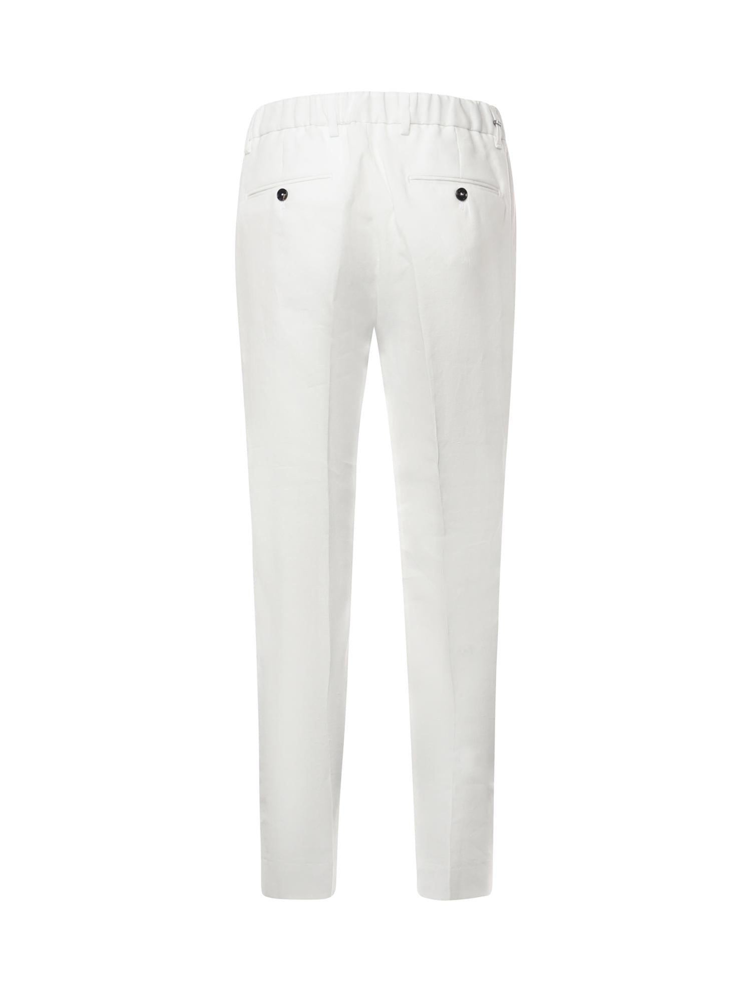 Pantaloni sartoriali in lino RICCARDO CC REGULAR LLAPPANNA BE ABLE 