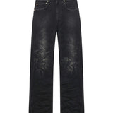 Jeans a gamba ampia in denim 852328 TTW671037 BALENCIAGA 