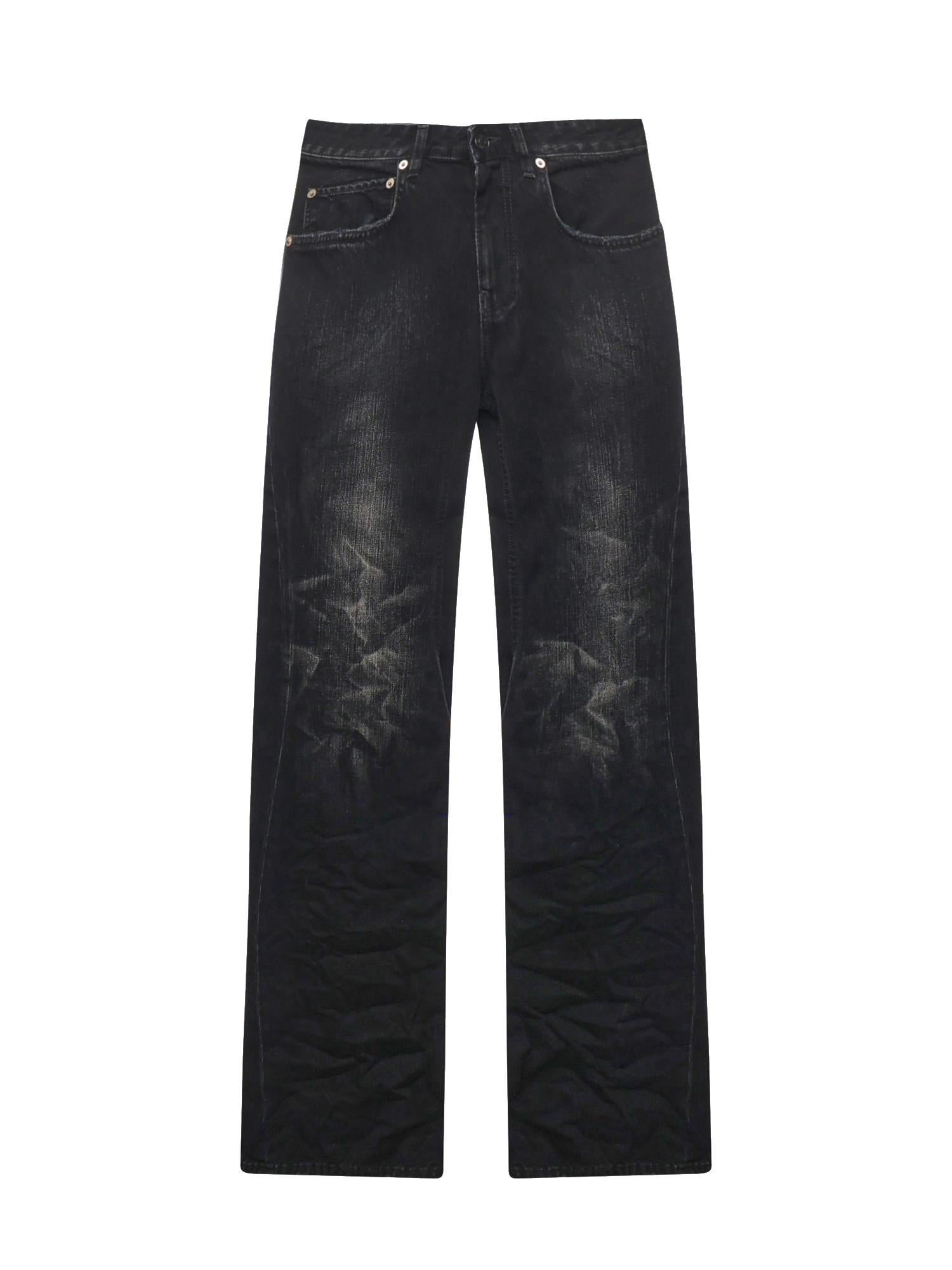 Jeans a gamba ampia in denim 852328 TTW671037 BALENCIAGA 