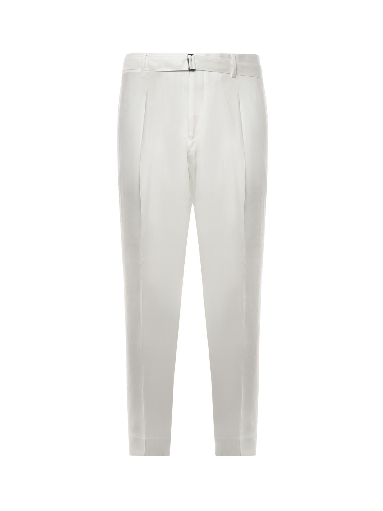 Pantalone Andy in lino<BR/> ANDY REGULAR LLAPPANNA BEABLE 