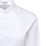 Body-camicia in popeline di cotone AA9B0416T611C 000 ALAIA 