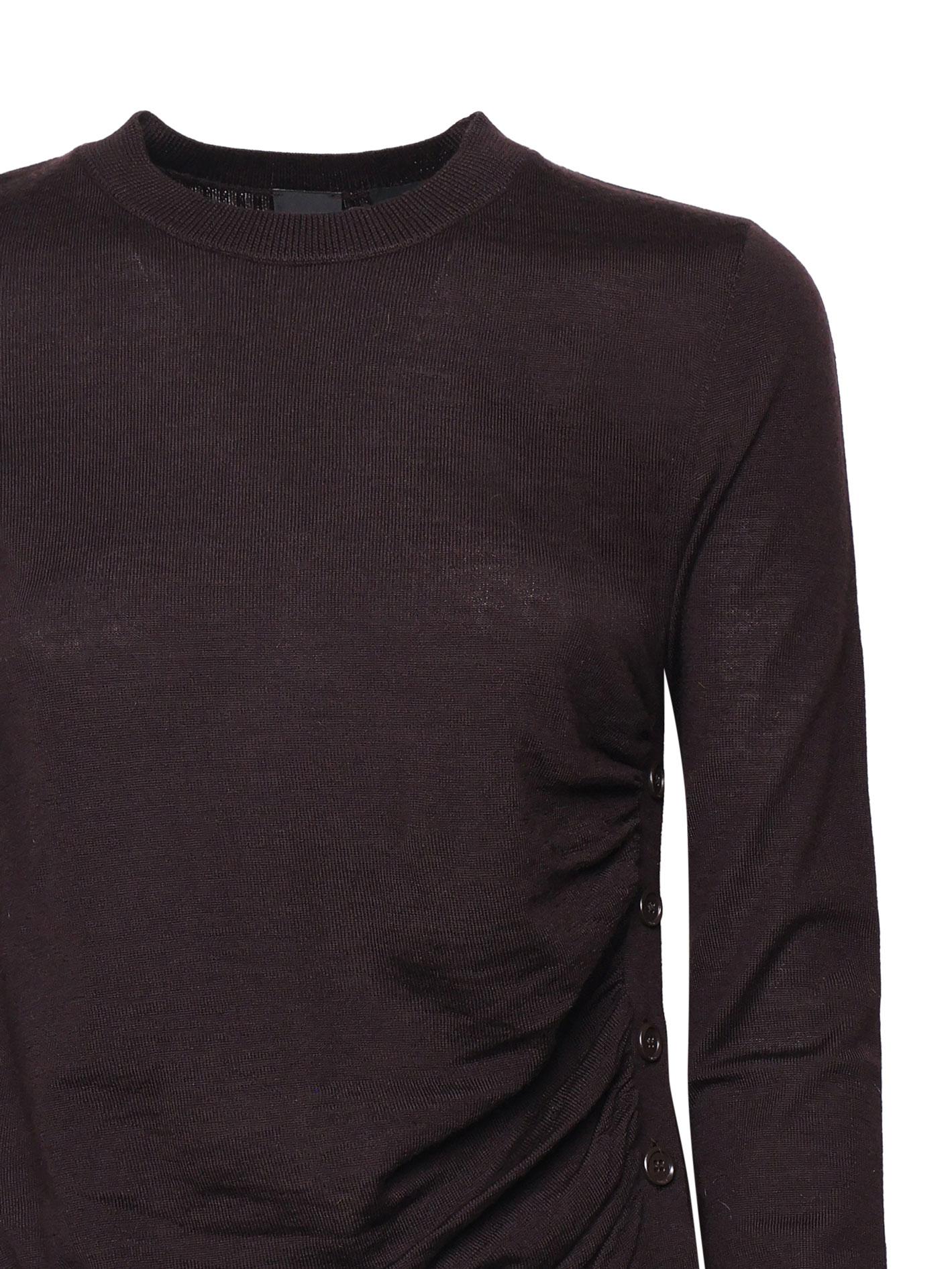 Maglia tricot in lana 103930 A189M28 PINKO 