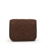 Borsa a spalla piccola Mini Love Bag Box in pelle scamosciata<BR/> 104297 A2JHL74V PINKO 