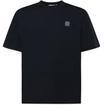 T-shirt con patch Compass in jersey di cotone L1S152100027 S0013V0020 STONE ISLAND 