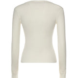 Camicia Henley in jersey di cotone CH26SJH29185 107 CHLOÉ 