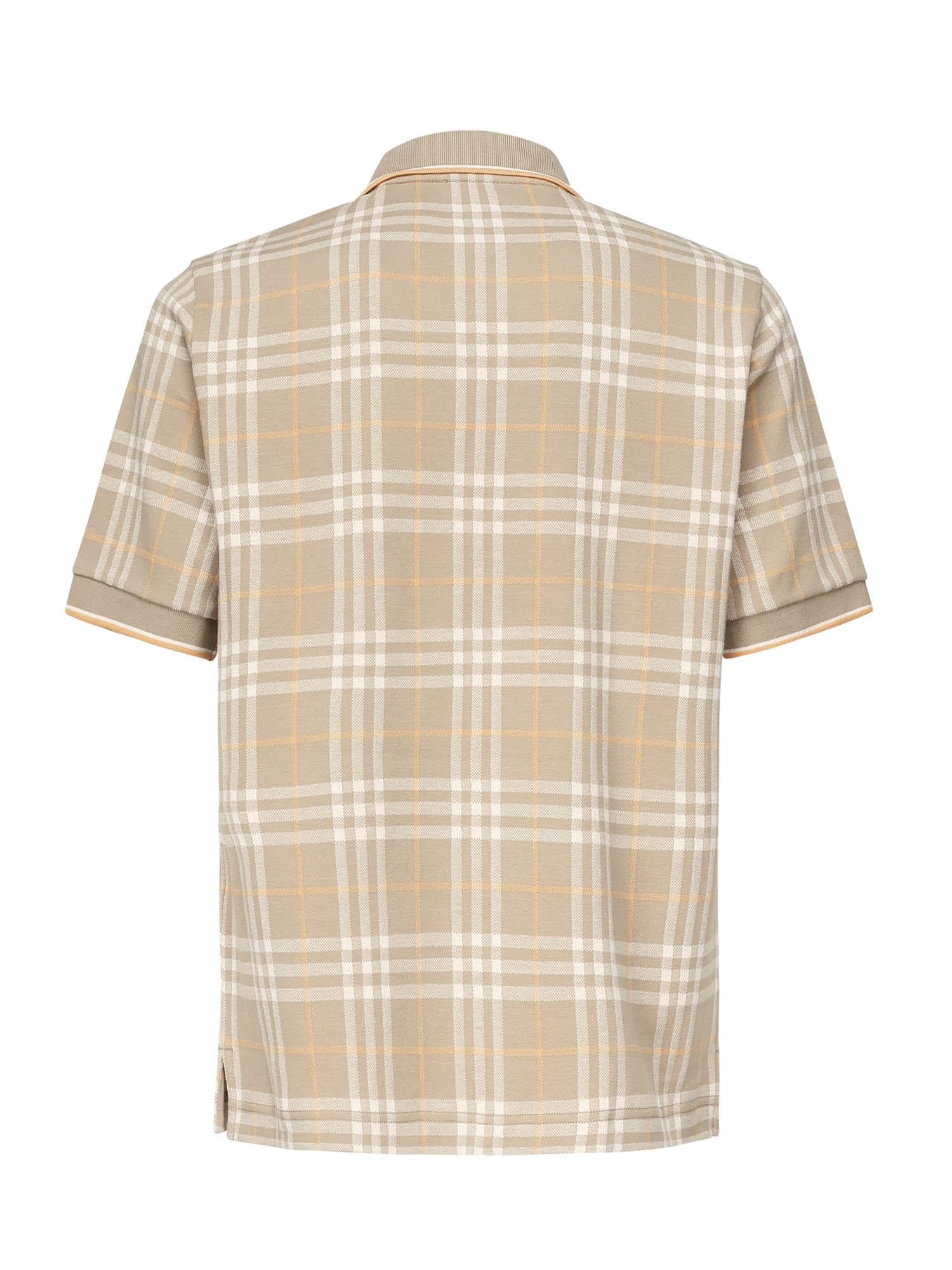 Polo in cotone Check 8110102 C3257 BURBERRY 