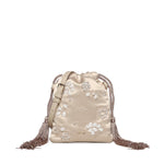 Mini bag Kayla con logo 73BS9MZ04 KAYLACHAMPAGNE V° 73 