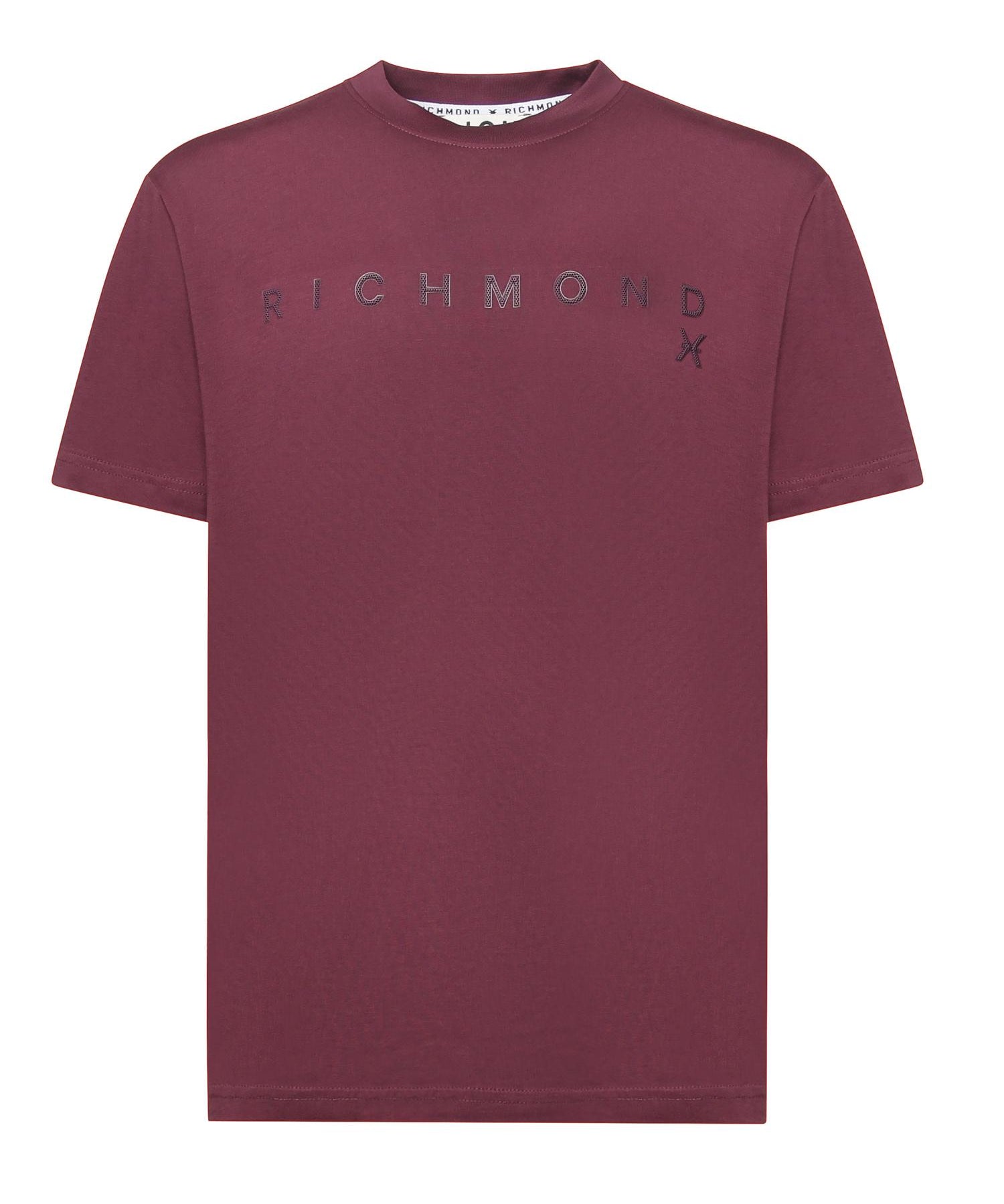 T-shirt Patum in cotone<BR/> UMA25046TS FIG RICHMOND X 