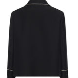 Giacca in lana e seta FJ7665 AC4GF0GME FENDI 