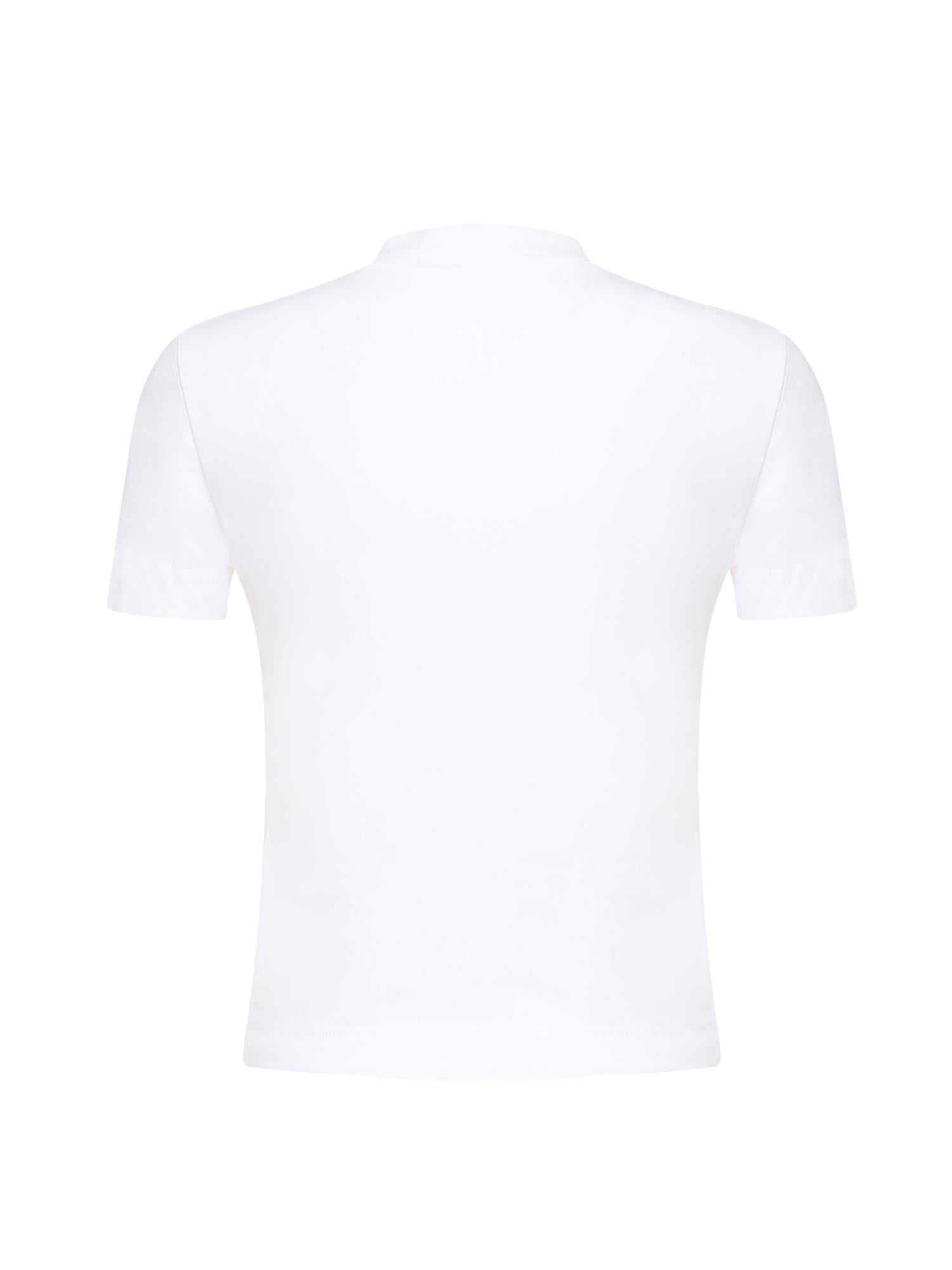 T-shirt in gros grain 24ETSW00133AJ00124 100 JACQUEMUS 