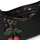 Borsa a spalla Zelda in pelle 73BS9O603 ZELDANERO V° 73 