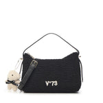 Borsa a spalla Isabella con charm 73BS9D001P ISABELLANERO V° 73 