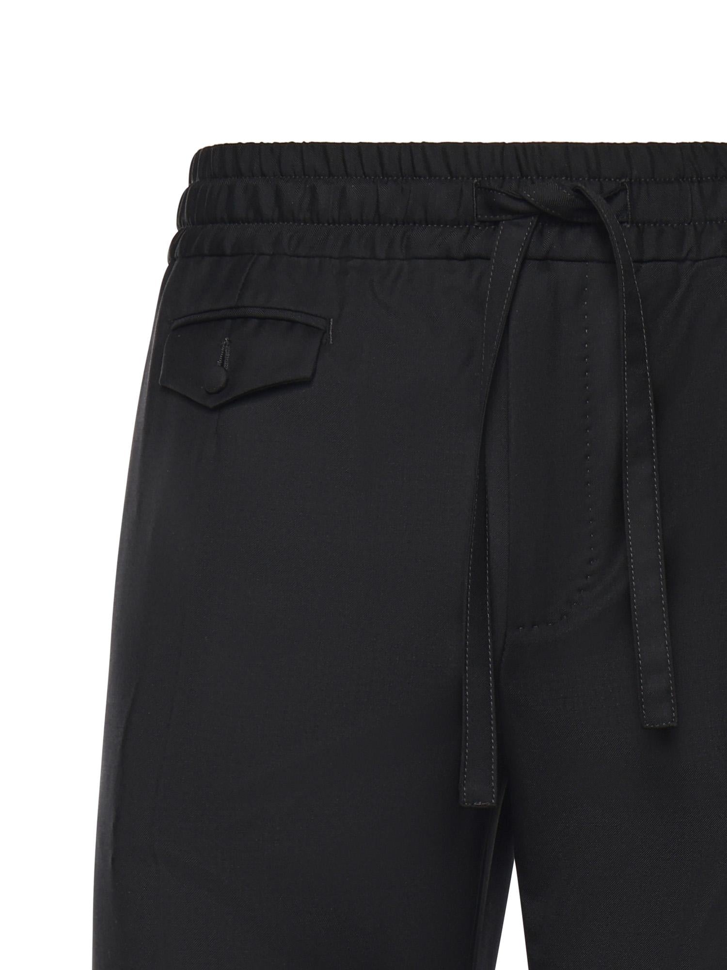 Pantaloni jogging in saglia di lana GP1A3T FU269N0000 DOLCE & GABBANA 