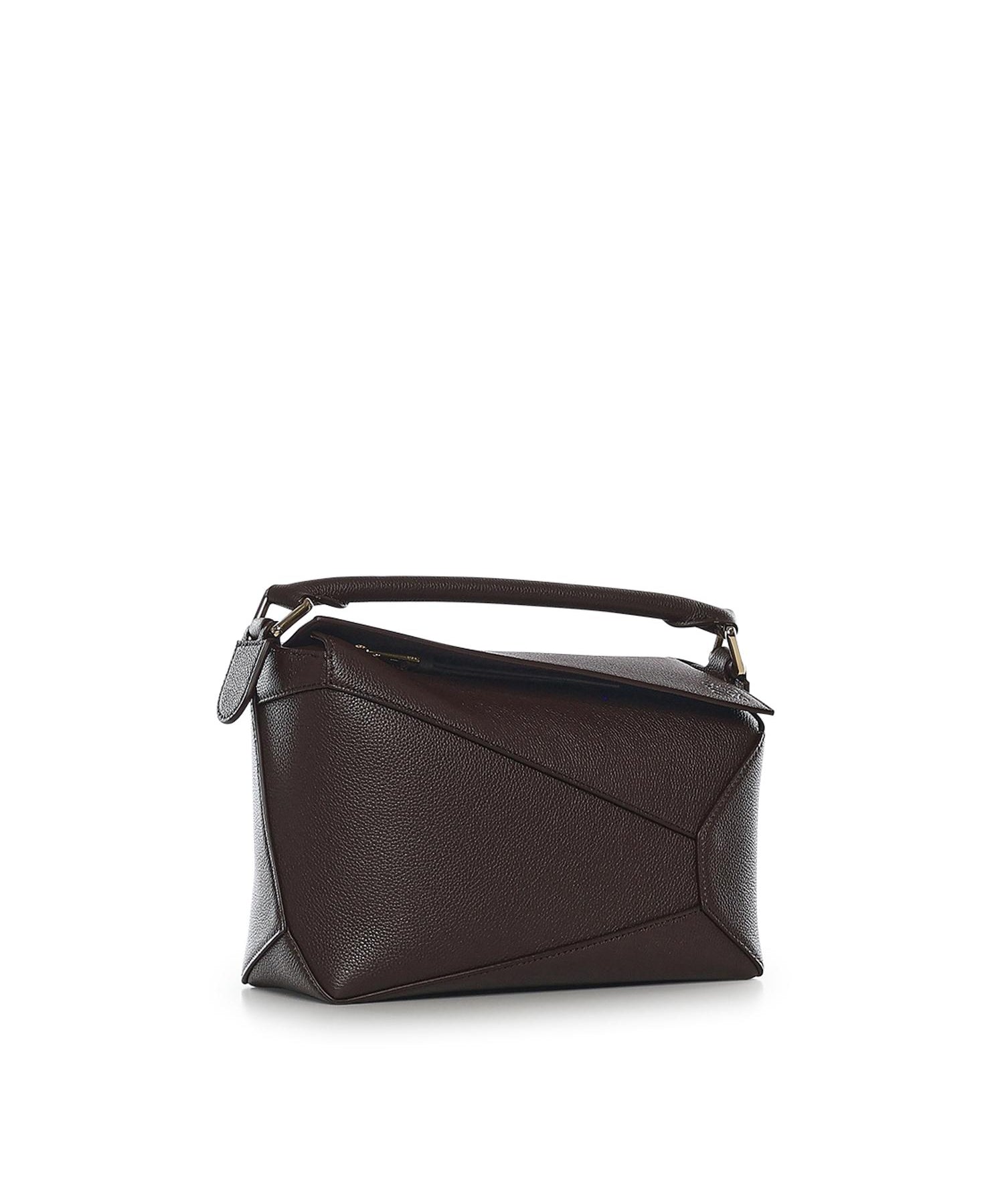 Borsa Puzzle Edge piccola in pelle di vitello A510P60XAW 18 LOEWE 