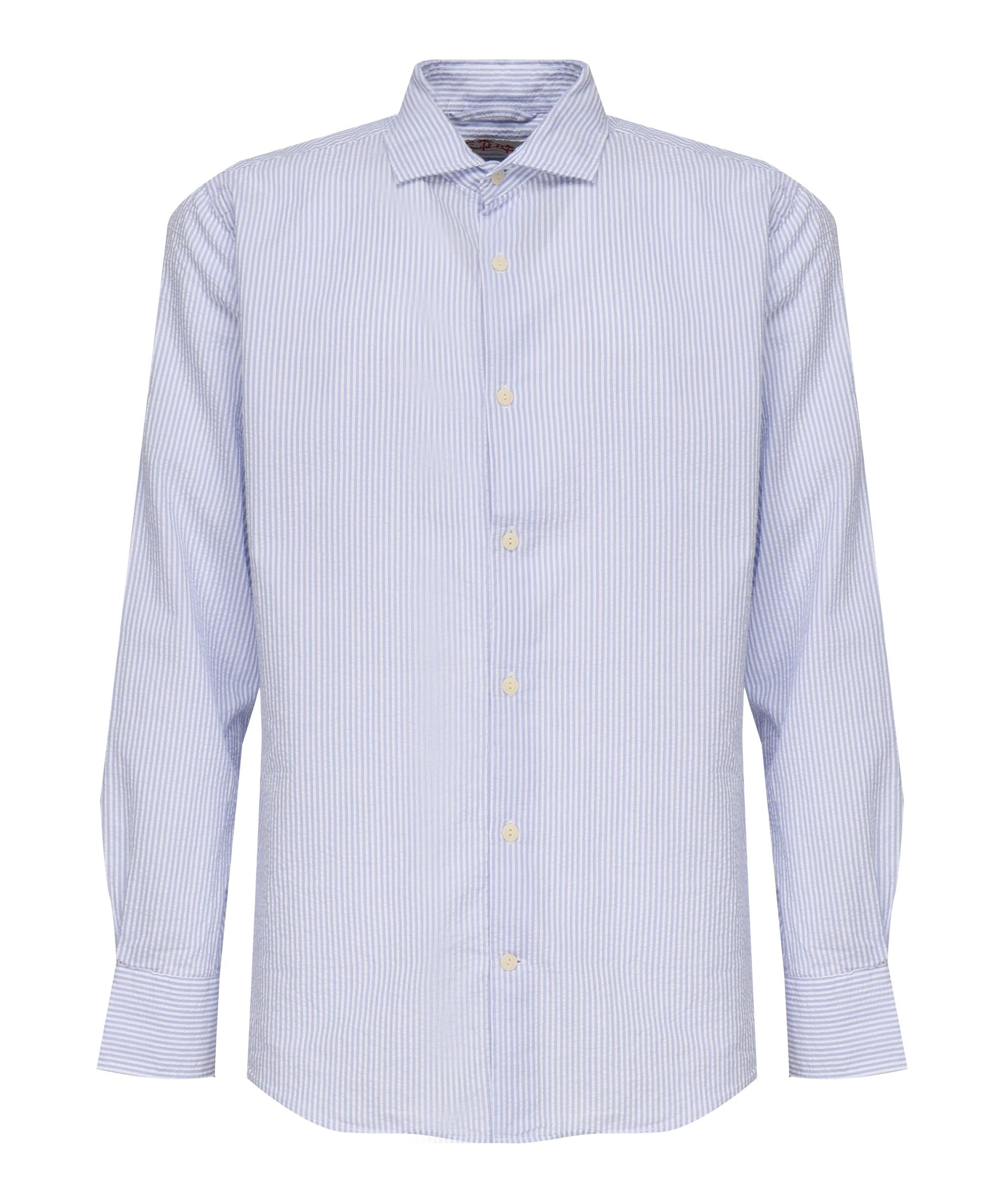 Camicia Pamplona a righe in lino PAMP001 01068H MC2 SAINT BARTH 