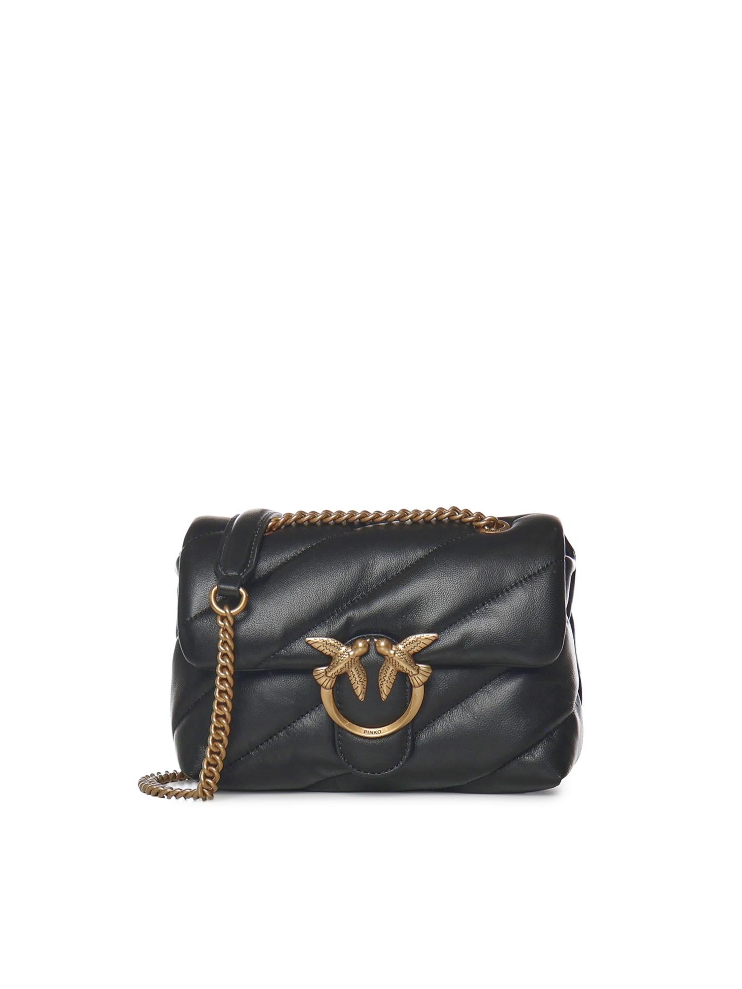 Borsa a tracolla piccola Love Bag Puff 100039 A0F2Z99Q PINKO 