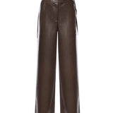 Pantalone gamba larga similpelle 5BGB08 7389AG1DL MARCIANO BY GUESS 