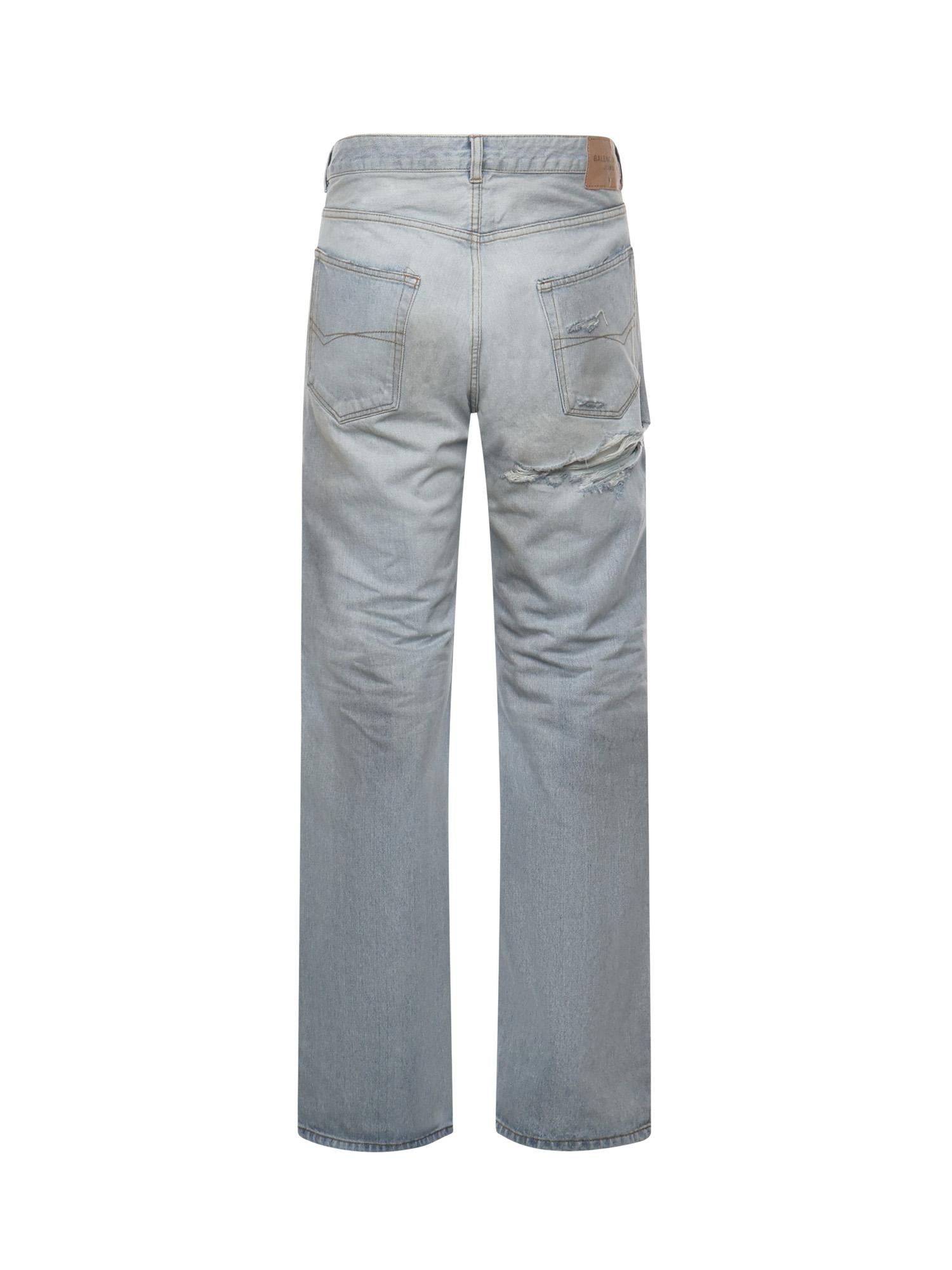 Jeans destrutturati in denim 851352 TTW744200 BALENCIAGA 