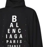 Felpa Optical oversize 803265 TRVU79034 BALENCIAGA 