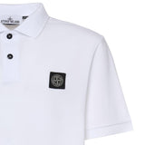 Polo in cotone con logo L1S152200008 S0017V1001 STONE ISLAND 