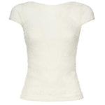 Maglia aderente in pizzo 105228 A2M5Z14 PINKO 