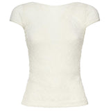 Maglia aderente in pizzo 105228 A2M5Z14 PINKO 