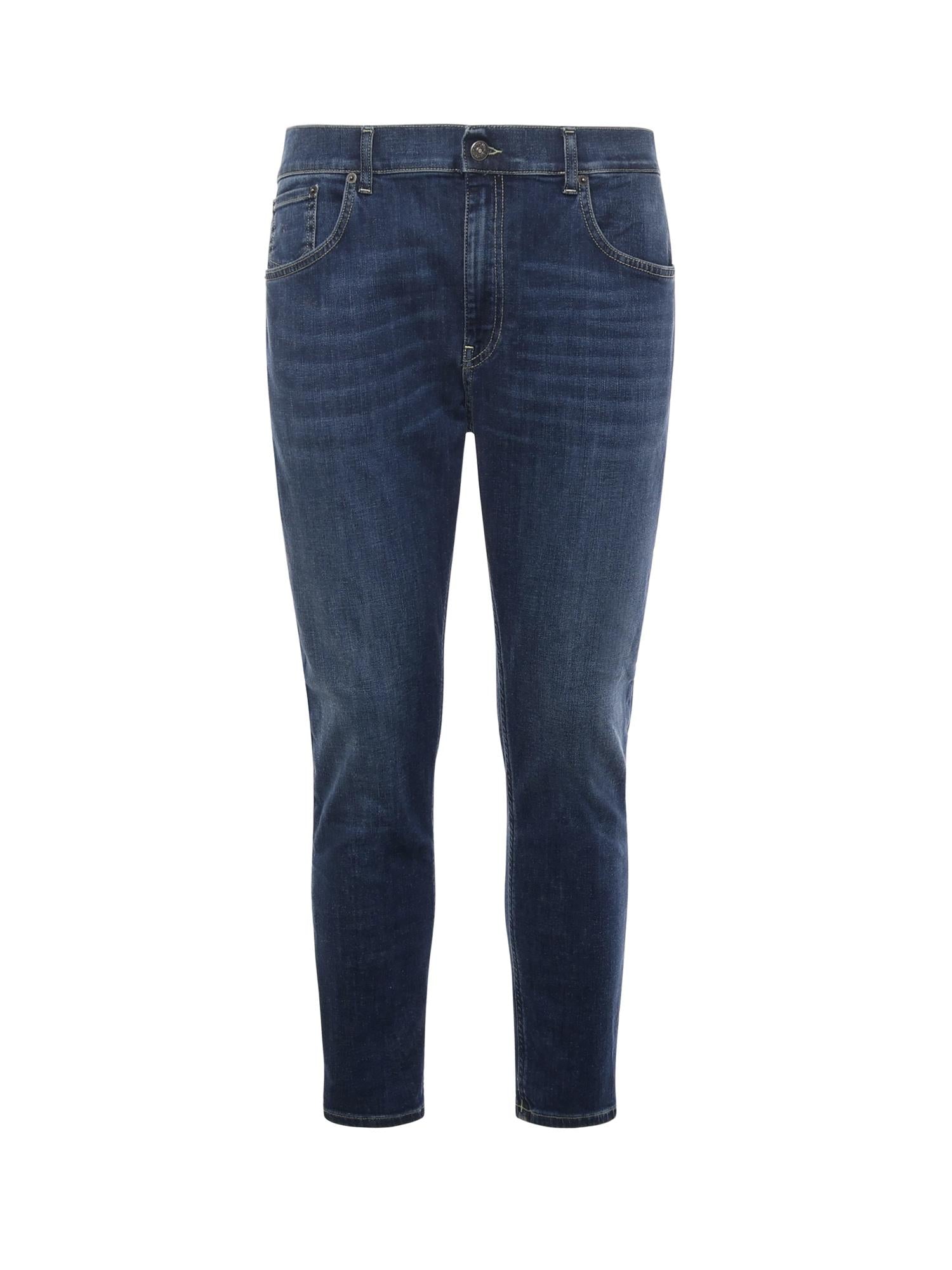 Jeans Alex in cotone UP575 DS0296UIM9800 DONDUP 