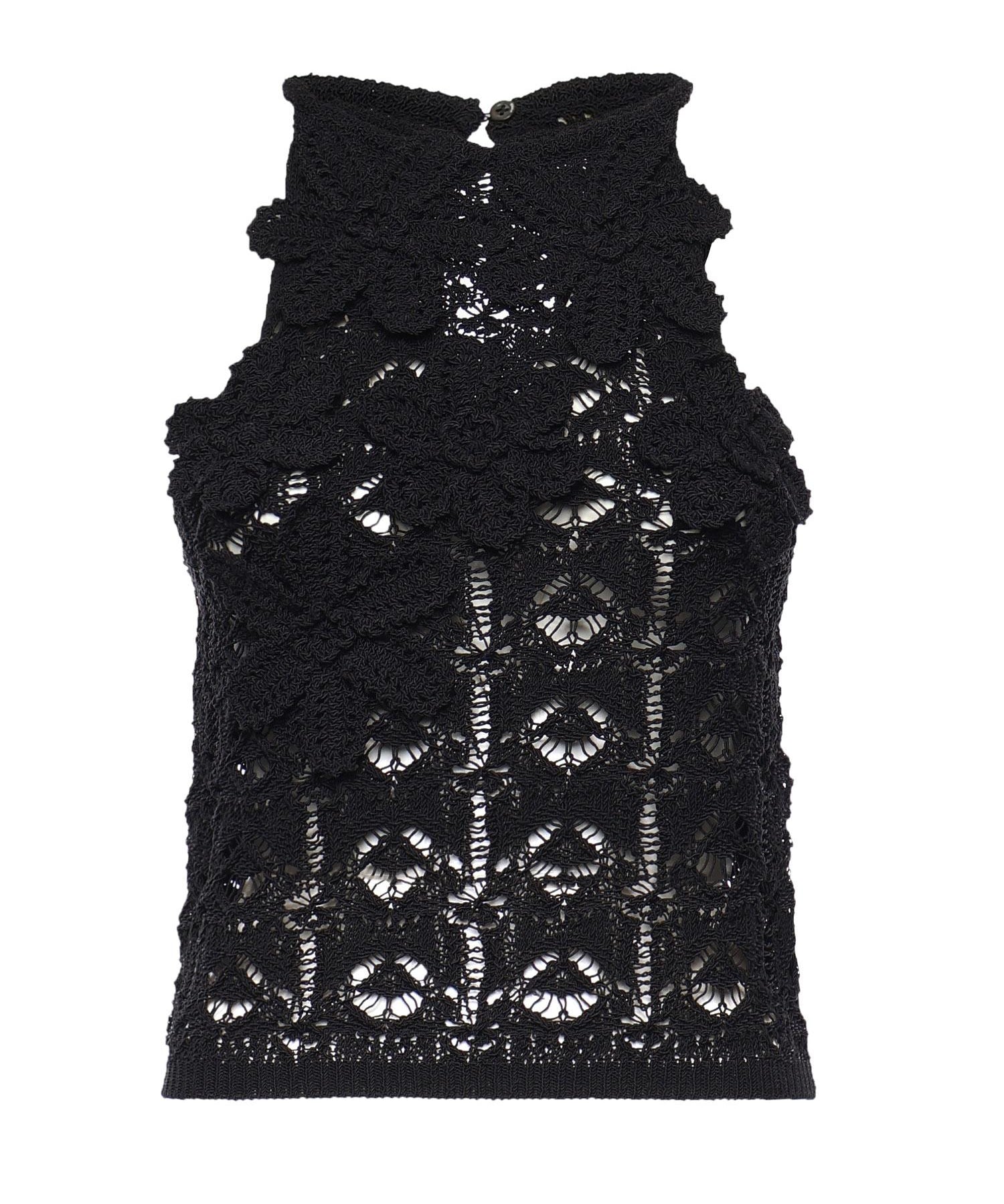 Top Nymphaea in crochet 106863 A3B8Z99 PINKO 