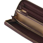Portafoglio con logo in pelle BIPP9FF155 PRUGNA BIASIA 