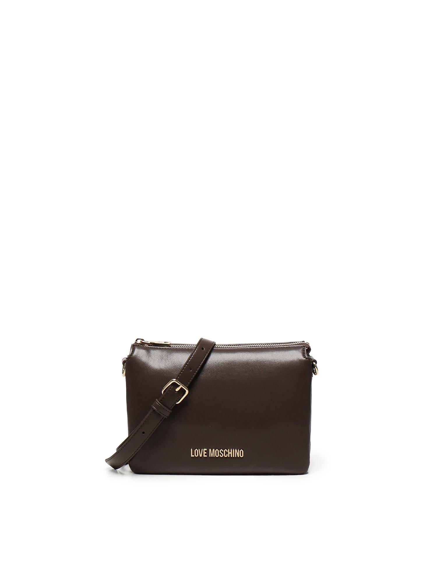 Borsa a tracolla con logo JC4075PP1NLF0 301 LOVE MOSCHINO 