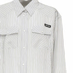Camicia in crêpe de Chine MK1974 177WF0EK1 MIU MIU 