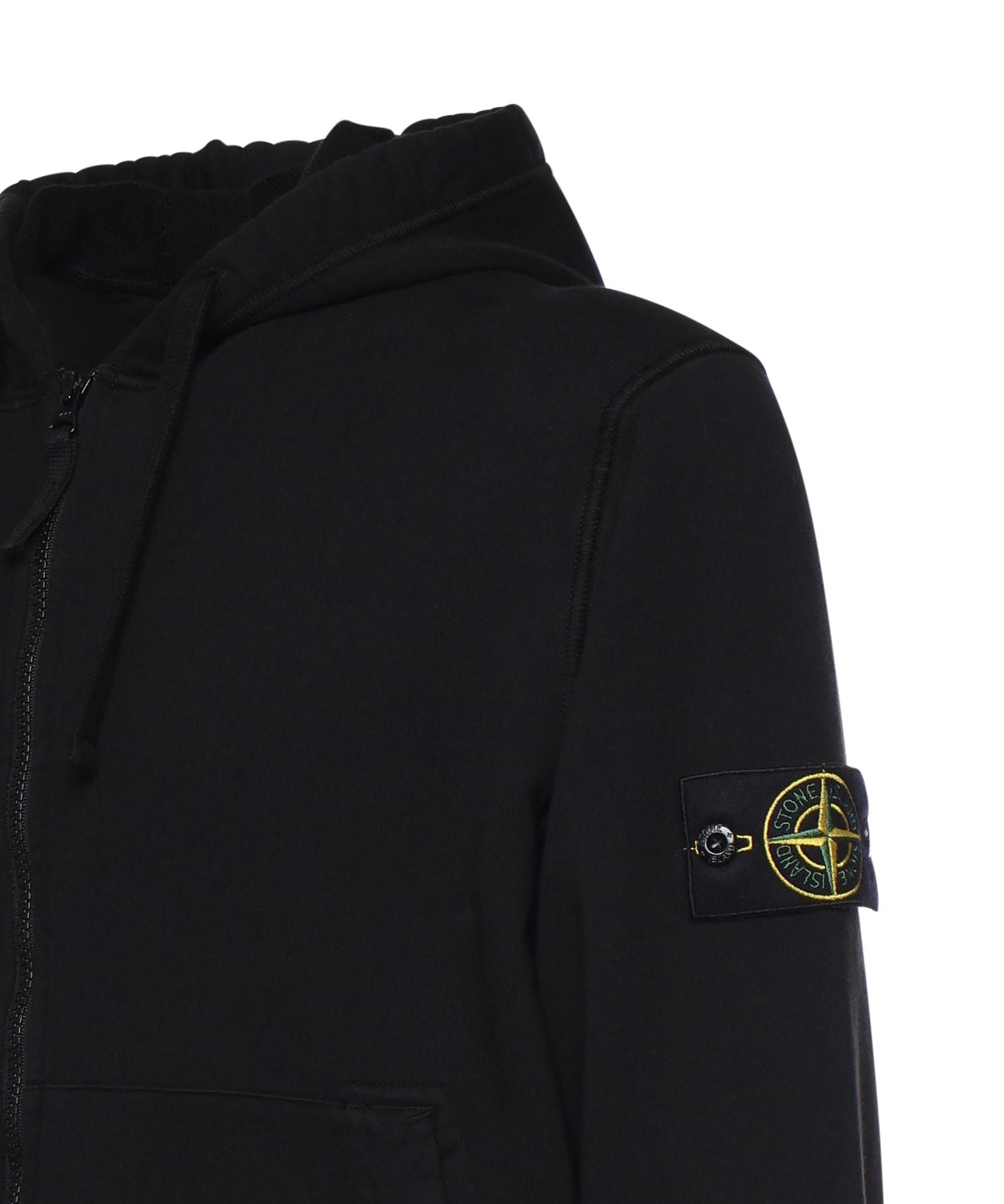 Felpa in cotone con logo L1S156100061 S0051V0001 STONE ISLAND 