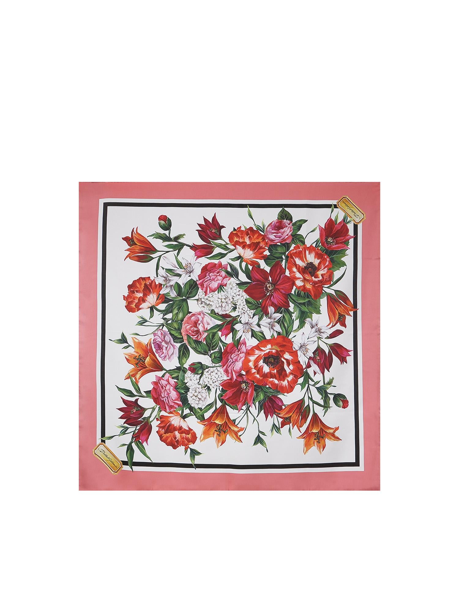 Foulard in twill di seta FN090R GDC7AHA5QX DOLCE & GABBANA 