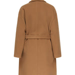 Cappotto monopetto in misto lana 105685 A2SML33 PINKO 