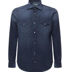 CamiciaTexas in denim di cotone SCC0001SH45350300D  SARTORIO NAPOLI 