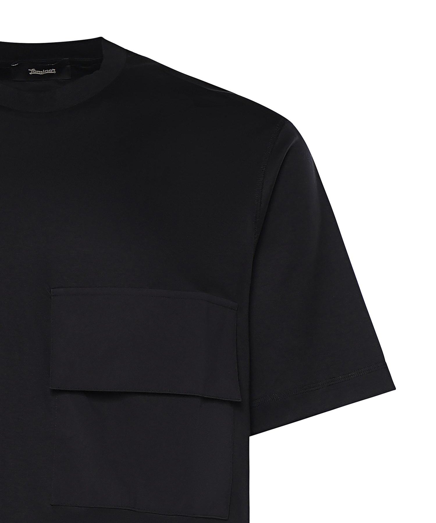 T-shirt in cotone con taschino JG00072UL 521329300 LAMINAR 