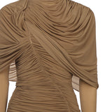 Abito midi drappeggiato 3287250000029  MAGDA BUTRYM 