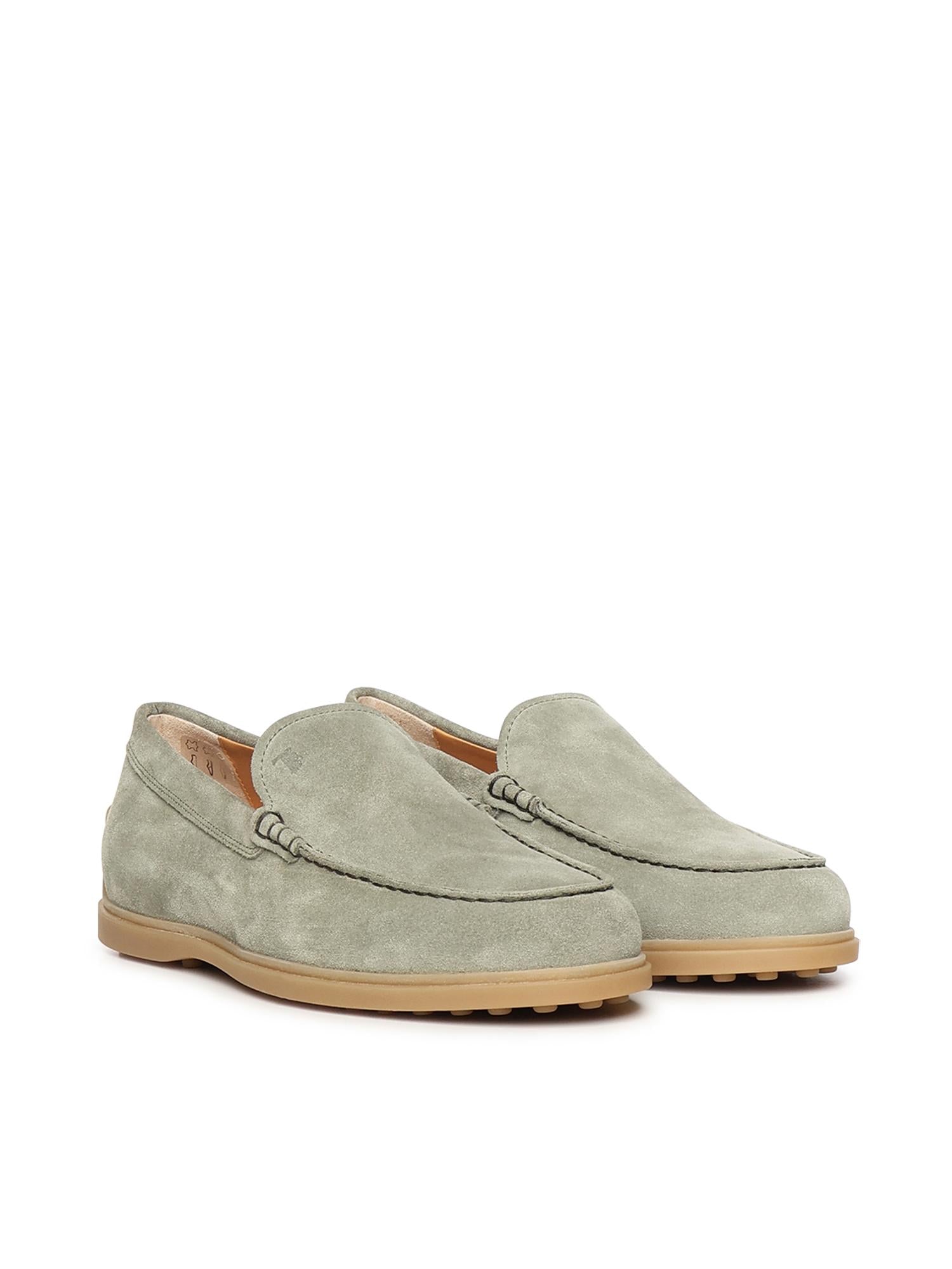Mocassino pantofola in pelle scamosciata XXM78L0AJ30RE0 V617 TOD'S 