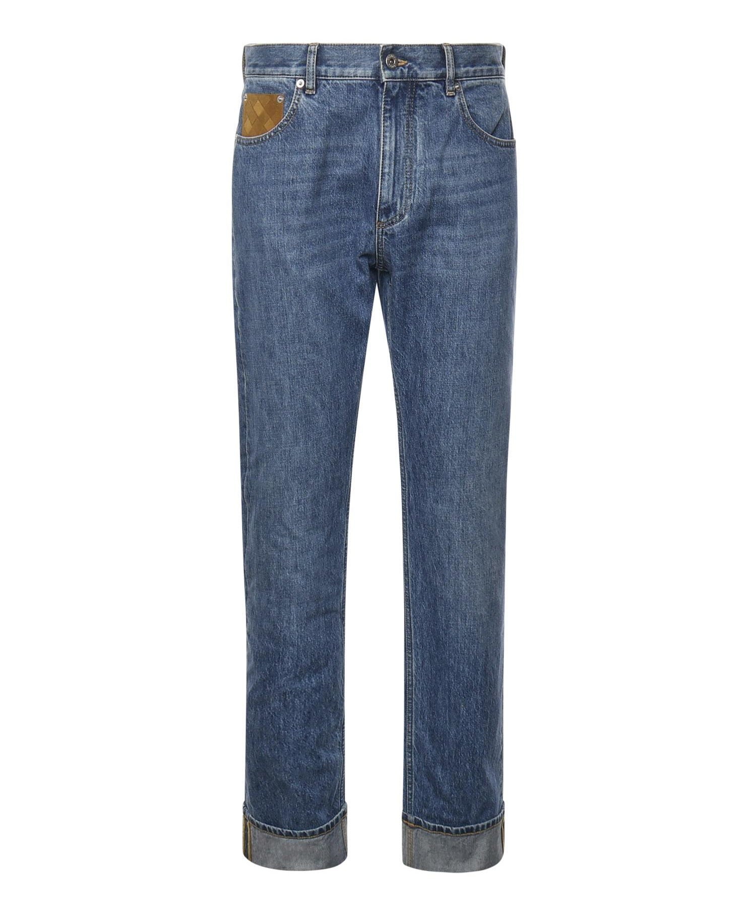 Jeans a gamba dritta 831605 V42W04715 BOTTEGA VENETA 