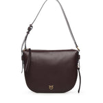 Borsa a spalla hobo in pelle 105113 A0QOLA7Q PINKO 