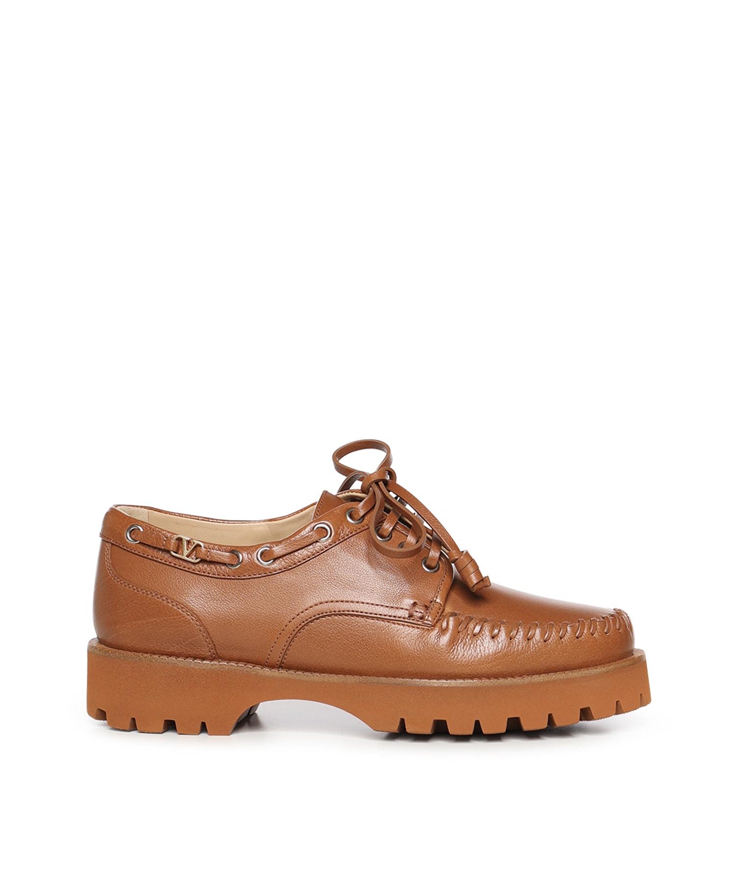 Scarpa da barca Lord Chunky in pelle 8Y2S0L88 PNJN58 VALENTINO GARAVANI 