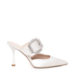 Mules Alena in satin ALENA RASOBIANCO GIULIANO GALIANO 