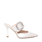 Mules Alena in satin ALENA RASOBIANCO GIULIANO GALIANO 